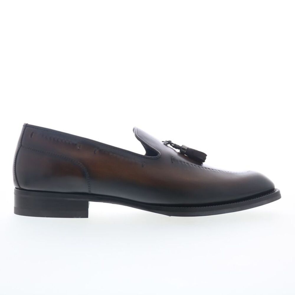 Di Bianco Mens Vesuvio RS Calfskin Brown Shoes (NWT)